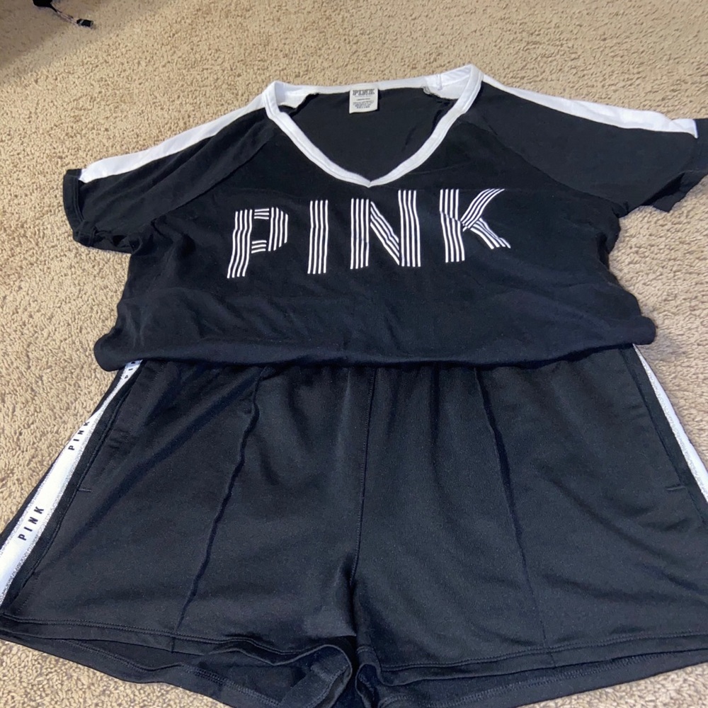 Pink shorts & shirts